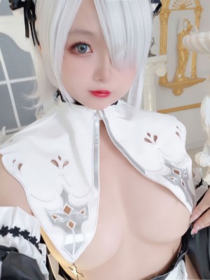 [日奈娇] 2B奶盖女仆_063