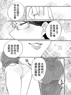 [もふもふ健康組合]  慕情 人妻教師は弱みを握られネトラレる。 [中国翻訳]_07
