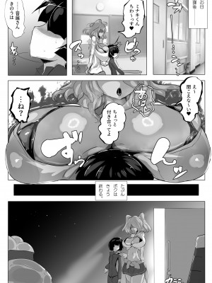 [惑星kaim (kaim)] 見せてくれるだけじゃないふたギャルさん達とメス堕ちしちゃったボク。_08_futa_mise_gals_8