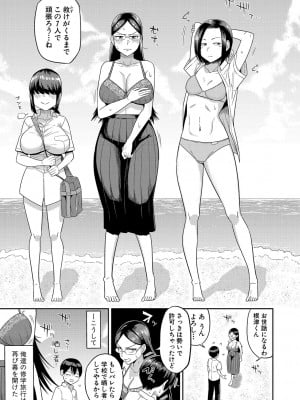 [まこしょ] 無人島で、SEXに興味津々なドスケベ陰キャ女子たちとハーレムライフ + FANZA特典  [DL版]_048