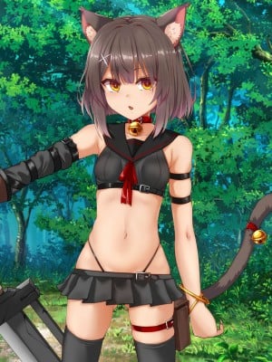 [ふうりん亭 (冬蟲夏草)] 冒険者クロナちゃんが盗賊に敗北してペットになる話 [个人机翻]