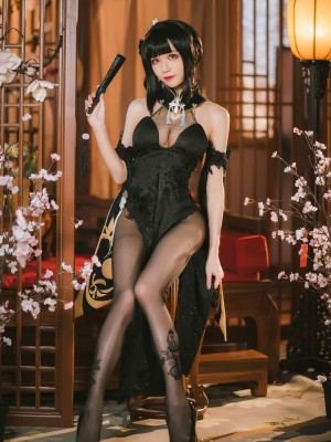 Tomoyo酱-碧蓝航线-镇海旗袍27p_11