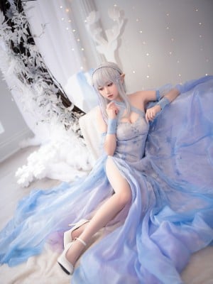 [小木曾AYA]Re0爱蜜莉雅 水晶礼服_15