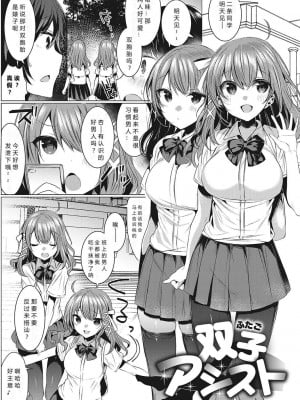 [雨宮ミズキ] 双子アシッド (きもちいいエッチしよっ♡) [小衣ゆうき个人机翻润色] [DL版]_03