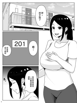 [INUKAI] 母さん責任とってよ！！〜おっとり美人母は息子のデカちんぽでイキまくる〜 [中国翻訳]_01