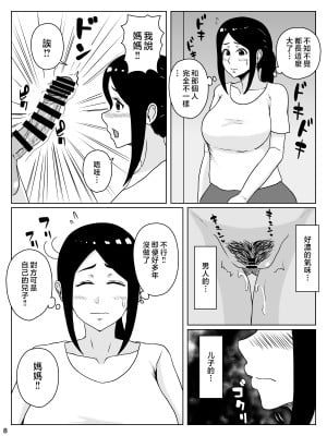 [INUKAI] 母さん責任とってよ！！〜おっとり美人母は息子のデカちんぽでイキまくる〜 [中国翻訳]_08