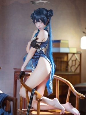 [是三不是世w] 碧蓝档案 妃咲旗袍_18