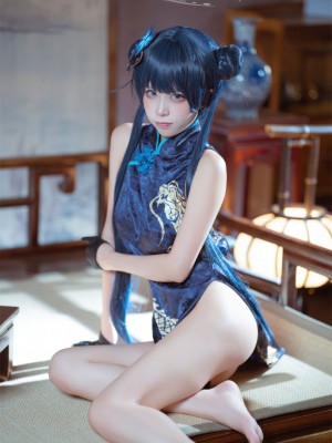 [是三不是世w] 碧蓝档案 妃咲旗袍_37