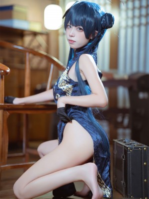 [是三不是世w] 碧蓝档案 妃咲旗袍_31