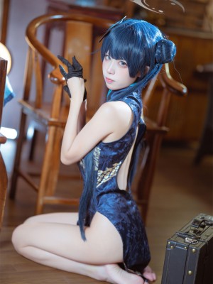 [是三不是世w] 碧蓝档案 妃咲旗袍_28