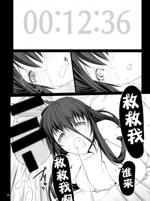 (C100) [MISS BLACK OFFLINE (MISS BLACK)] 精子監獄2 フタナリ調教自慰指導 [便宜汉化组]_25