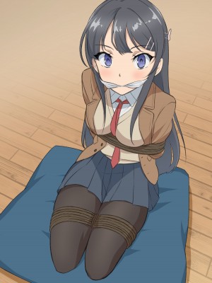 [球W] 青春ブタ野郎はバニーガール先輩を縛ってみたい [中国翻訳]_15