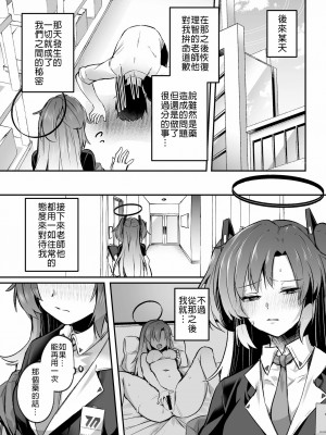 [空想モノクローム (あび)] 暴走した先生に押し倒されてSEXする本 (ブルーアーカイブ) [中国翻訳]_25