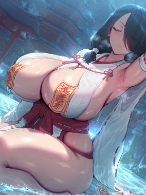 A Priestess Who Purifies Herself-身を清める巫女_007