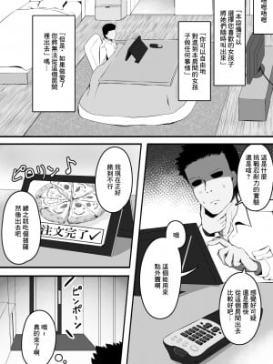 [こらんだむ] セックスしたら出られない部屋 デリバリーピザ編 [中国翻訳]