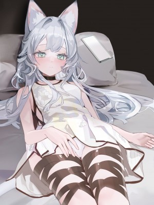 猫の幼虫·迷迭香小猫咪的刀客塔爱抚高潮疗法（明日方舟同人H·LC整合汉化组）_32