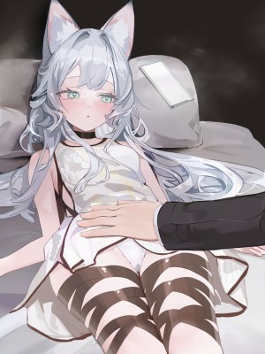 猫の幼虫·迷迭香小猫咪的刀客塔爱抚高潮疗法（明日方舟同人H·LC整合汉化组）_39