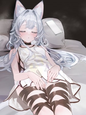 猫の幼虫·迷迭香小猫咪的刀客塔爱抚高潮疗法（明日方舟同人H·LC整合汉化组）_34