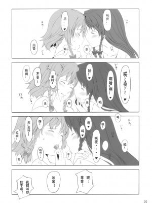 (COMIC1☆4) [てろめあな (ぐすたふ)] かの×かの (東方Project) [中国翻訳]_04