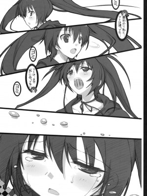 [琉璃神社汉化] (C78) [ハースニール (みさくらなんこつ)] Out of Bounds. (ブラック★ロックシューター)_26