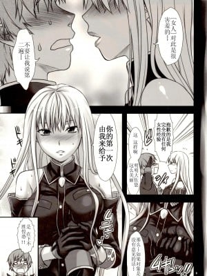 [渣渣汉化组] [Lv.X+ (柚木N')] 僕の全てを大佐に捧ぐ (戦場のヴァルキュリア)_09