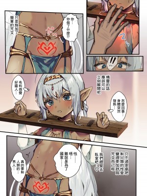 [エイトピーエム (ｴｲﾄﾋﾟｰｴﾑ)] 高貴な褐色エルフショタを淫紋の力でメスイキおほ顔させる [逃亡者×真不可视汉化组]_04