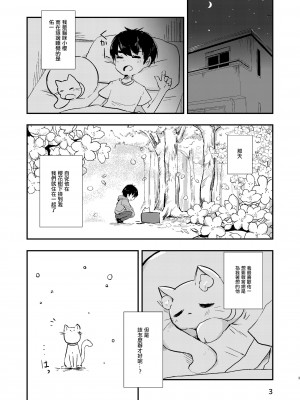 [あおすけのサークル (葵蒼介)] 恩返しの猫 [中国翻訳] [DL版]_02