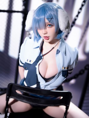 星之迟迟 - 2024年02月计划C RE0-蕾姆 狗耳警官_069
