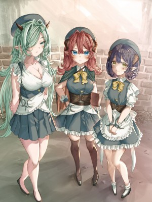[アルデヒド(pixiv:578571)]奴隷を調教してハーレム作る(晨梦汉化组)_027