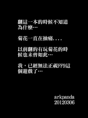 [arkpanda漢化] [pantwo (ZIZ)] かちクジャ観察日誌 (ファイナルファンタジー IX) [DL版]_18