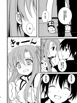 [空気系☆漢化] (サンクリ57) [さぷり (みずせ希跡)] SA×A (ソードアート · オンライン)_10