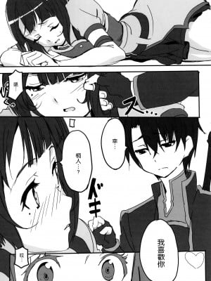 [空気系☆漢化] (C82) [もに定食 (もにお)] 屈服のサチ (ソードアート・オンライン)_06