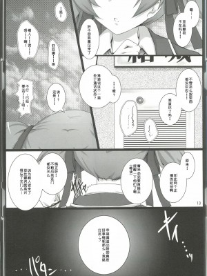 [脸肿汉化组] (C82) [歩く電波塔の会 (きむら秀一)] シリカアスナオフライン アナライゼーション (ソードアート・オンライン)_12