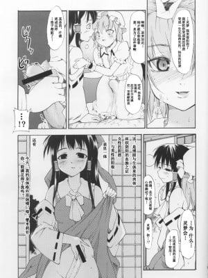 [东方小吃店] (C69) [PARANOIA CAT (藤原俊一)] 東方浮世絵巻 博麗霊夢 (東方Project)_10