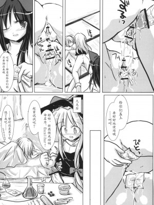 [东方小吃店] (C71) [Pixel Cot.(羽原メグル)] 白魔砲三段活用 (東方Project)_027