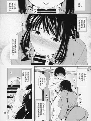 (C87) [天愚連 (ナリヲ)] 母穴を掘る14【母系戰士出品·新貪生行者漢化·萌夢星君發佈】_14