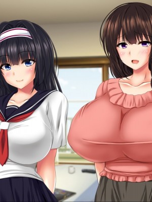 [ナカノブリッツ] 巨乳すぎる母娘に巨チンでドスケベ孕ませ母娘丼 [中国翻訳]_023