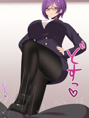 [きさらづ帝国 (JK更津)] 事務的搾精で社長をマゾ堕ちさせるドS秘書_076
