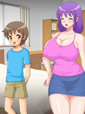 [Pixie Mint] 僕を誘惑する親戚のデカ尻おばさん_073