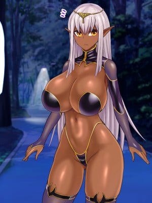 [くいしん房] 褐色エルフとラブラブ同棲生活始めました_016