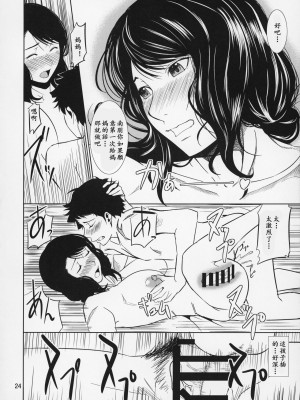 (C88)[天愚連 (ナリヲ)] 母穴を掘る15【母系戰士出品·新貪生行者漢化·萌夢星君發佈】_24