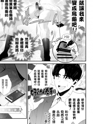 [wow0317個人漢化][タンバリンつめ放題] クズなエリート新入社員くん強制チ◯ポ丸出し宴会芸で無様堕ち [wow0317個人漢化]_045