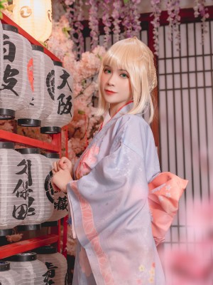 Pyon - Saber Kimono_33