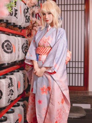 Pyon - Saber Kimono_34