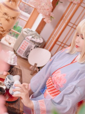Pyon - Saber Kimono_23