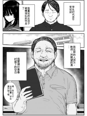 [はいとくのもり (もりあ)] 教え子キスハメ日記〜でか乳でか乳輪『教え子』とベロチュー唾液交換セックス〜 [中国翻訳]_003
