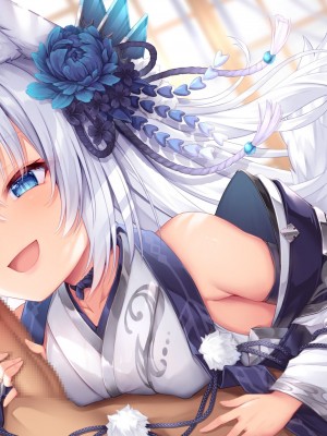 [もふもふ苑 (空色れん)] 夜刀様【01】 おくちで…❤ [中国翻訳]_14