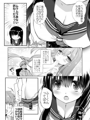 [スキップビートスタジオ (ミヤスリサ, 保住圭)] 地味爆乳幼なじみのおっぱいを3時間揉み続けたら大変なことになった_07