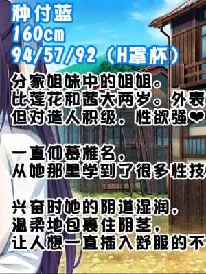 [スタジオ山ロマン (cccpo)] 種付家の一族〜孕みたがりなふんどし女たちと村人の前で公開 [甜族星人赞助汉化]_004