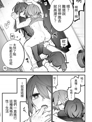 [ZUOJISAN] シェアハウス～3P百合えっち～ [中国翻訳]_37